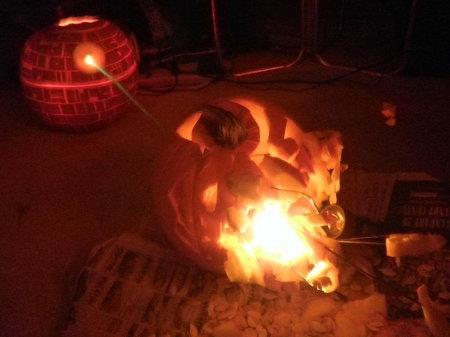 Death Star Pumpkin