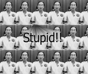 Stoooopid!